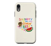 Solidarity Is The Stinkin' Best Liberal Progressive Case for iPhone XR