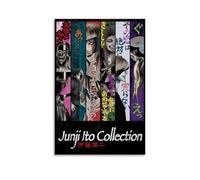 SOLIDCASE Junji Ito CollectionPoster Painting Canvas Poster Decoration Vintage Poster Anime Character Movie Wall Art Wall Decoration Painting12x18inch(30x45cm) Unframe-style-4