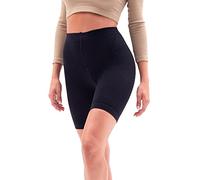 SOLIDEA Micromassage Shorts Magic Panty | Compression Shorts for Women, Women's Shorts (Black, 16)