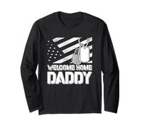 Solider Homecoming Military Child Welcome Home Daddy Long Sleeve T-Shirt