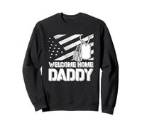 Solider Homecoming Military Child Welcome Home Daddy Sweatshirt