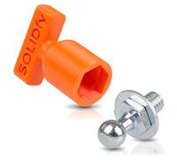 SOLIDfy® - Reinforced ball pin for gas spring tailgate 10 mm ball M8 thread.