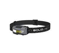 Solidline SH1, Super Bright LED Headlamp, Everyday Light with Gesture Control, Two Brightness Levels, 110 Lumens, 15 m Beam Range, 2 Hours Lighting Time, AAA Batteries (Included), Pack of 1