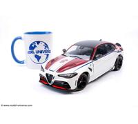 Solido - 1:18 Alfa Romeo Giulia GTA-M White/Red 2023 - Diecast Model