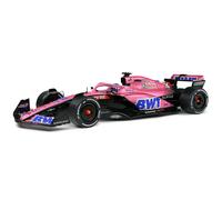 SOLIDO S1808801 1:18 Alpine A522 F. Alonso Pink Bahrein Grand Prix 2022