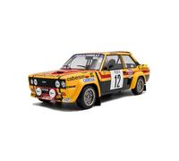 FIAT 131 ABARTH TEAM CALBERSON N 12 7th RALLY MONTECARLO 1980 MICHELLE SHEEP - ANNIE ARRII YELLOW BLACK RED