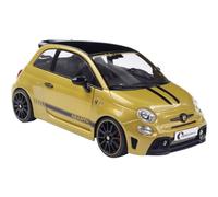 1:18 SOLIDO Fiat Nuova 500 Abarth 595 2022 Yellow Met Black SL1811306 Model