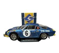 SOLIDO 1/18 For ALPINE A110 1600S #6 1972 Alpine Racing Model Diecast Collection