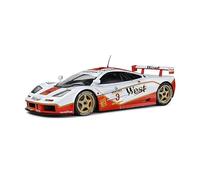 Solido 421186358 - 1:18 McLaren F1 GTR BPR GT #8 White - New