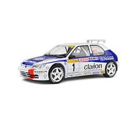 Solido 1:18 Peugeot 306 Maxi White #1 F.DELECOUR/M.Sauvage Rallye Monte Carl