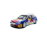 Solido 1:18 Peugeot 306 Maxi White No.1 Sebastien Loeb Rally du Var 2017 (S18...