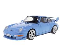 Solido 1/18 Scale - Porsche 911 (993) Carrera RS Clubsport (1997) Riveira Blue