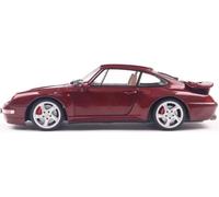 SOLIDO 1/18 PORSCHE 911 (993) TURBO SILVER 1997 S1810102