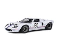 SOLID 1803009 FORD GT40 MK1 WHITE N.130 H.GREDER / J.M.GIORGI PLATE FLORIO 1967