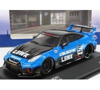 SOLIDO 1/43 2016 LBWK NISSAN GTR GT-R (R35) LB CALSONIC BLACK/BLUE S4311202