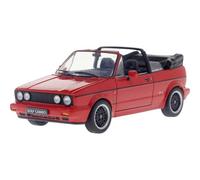 Solido Model Car Volkswagen Golf MKI Convertible SPORTLINE 1992 1:43 Red