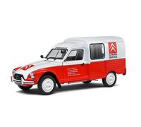 Solido - 1800407 collectible miniature car, red/white