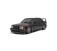 SOLIDO 1801012 MINIATURE MERCEDES-BENZ 190 (W201) EVO II SOLIDO WORKS BLACK 1990