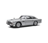 SOLIDO 1807101 MINIATURE ASTON MARTIN DB5 SILVER BIRCH 1964 1/18