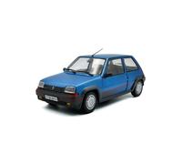 SOLIDO 1810004 MINIATURE RENAULT 5 GT TURBO MK1 ALPINE BLUE 1985 1/18