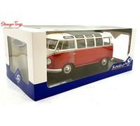 Solido 1:18 VW T1 21 Windows Red/White