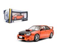 Solido 421182304 1:18 Subaru Impreza Orange Diecast Car - New
