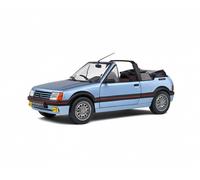 SOLID 1806203 MINIATURE PEUGEOT 205 CTI BLUE 1989 1/18