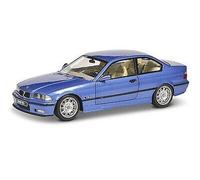 BMW E36 Coupe M3 1990 in estoril blue, 1:18 scale diecast car model from Solido