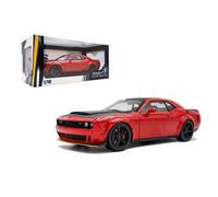 Solido 421185718 1:18 Dodge Challenger Demon Red Diecast Model Car - New