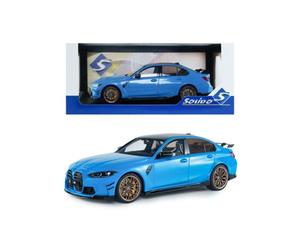 Solido 421186606 1:18 BMW M3 (G80) Blue Die-Cast Car New