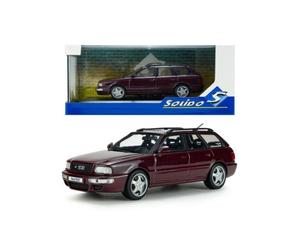 Solido 421430110 1:43 Audi Avant RS2 Ruby Red Finished Model Car - New