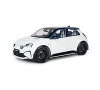 Solido Alpine A290 GTS 2024 - Die-Cast - Miniature Car - Window Box with Plastic Base - Collection Model - White - 1:18