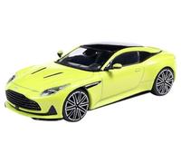 Solido Aston Martin DB12 2023 - Die-Cast - Miniature Car - Window Box with Plastic Base - Collection Model - Luxury Sports Car - Petrol Lime - 1:43