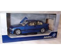 Solido B.M.W E36 M3 1990 Coupe Blue car vehicle 1:18 scale diecast model