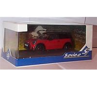 Solido B.M.W MINI C00PER JCW F56 2023 Red Black Trim vehicle 1:43 scale diecast model