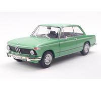 Solido BMW 1602 (1971) - Classic Compact with Round Front, Moving Doors and Steering, Diecast Model, Taiga Green, 1:18