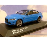 SOLIDO 1:43 Scale BMW G80 M3 Sedan Santorini Blue 2023 Model Car