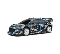 Solido Collectible Miniature Car, Metal, Blue/White