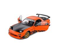 Solido Mazda RX7 FD RS 1994 Scale 1/18th Scale Cast Vehicle Replica - Orange Edition - Precision Car Model