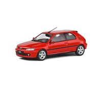 Solido Model Car, Metal Plastic, Red