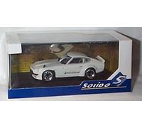 solido NI'SS'AN Pandem 240z 1973 White car 1.43 scale diecast model