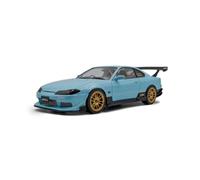 Solido Nissan Silvia S15 Car Model 1:18 JDM Sportcoupé Blue