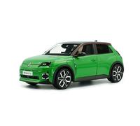 Solido Renault 5 E-Tech (2024) - Small Electric Car in Retro Look, Urban Lines, Modern Details, Diecast Model Car, Vert Pop Green, 1:18