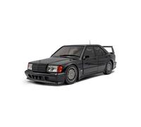 SOLIDO S1801012 1:18 MERCEDES-BENZ 190 (W201) EVO II SOLIDO WORKS BLACK 1990