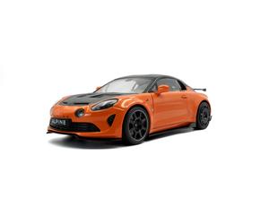 SOLIDO S1801629 1:18 Alpine A110 Radicale, Orange Cobalt, 2024