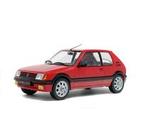 Solido 421184410 - 1/18 Peugeot 205 Gti MK1 1985 - Red - New