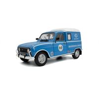 SOLIDO S1802209 1:18 Renault 4LF4 Gordini Service, Blue, 1976