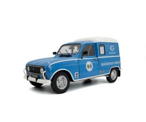 SOLIDO S1802209 1:18 Renault 4LF4 Gordini Service, Blue, 1976