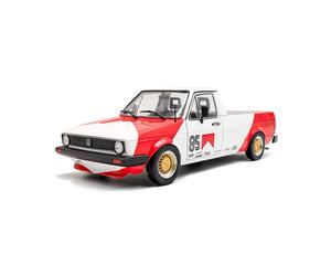 SOLIDO S1803512 1:18 Volkswagen Caddy Mk1 "M Racing Tribute", Bi-Color, 1982