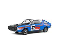 1:18 SOLIDO Renault R17 Mk1 #42 Rally Abidjan Nice 1976 Blue SL1803706 Model